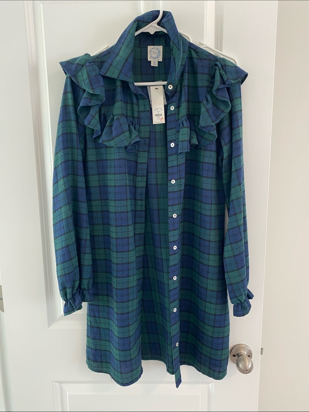 Womens Plaid Dress size Medium